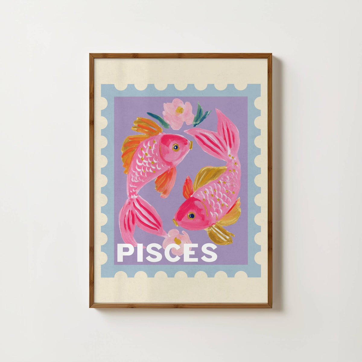 Pisces Zodiac Print