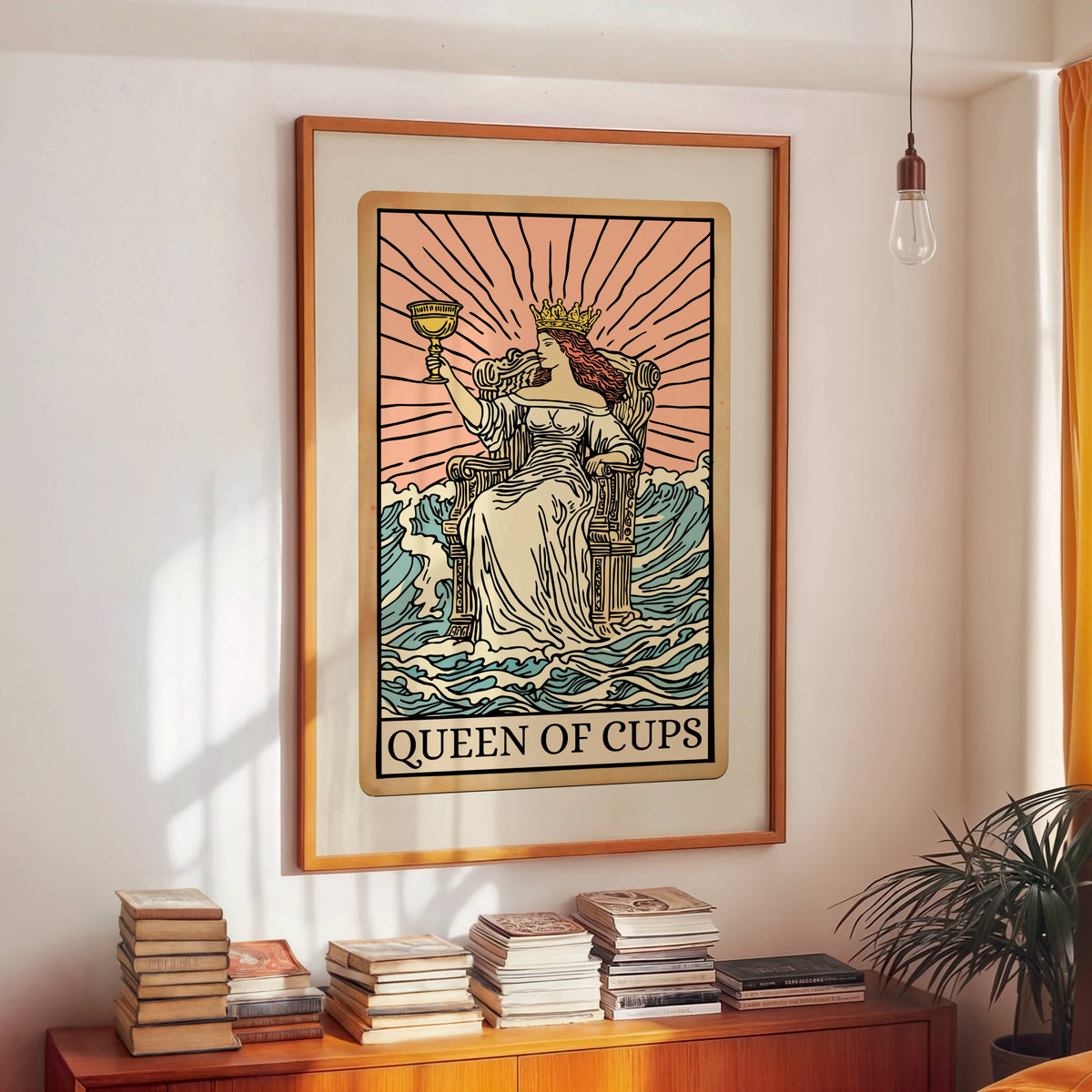 Queen Of Cups Tarot Card Print