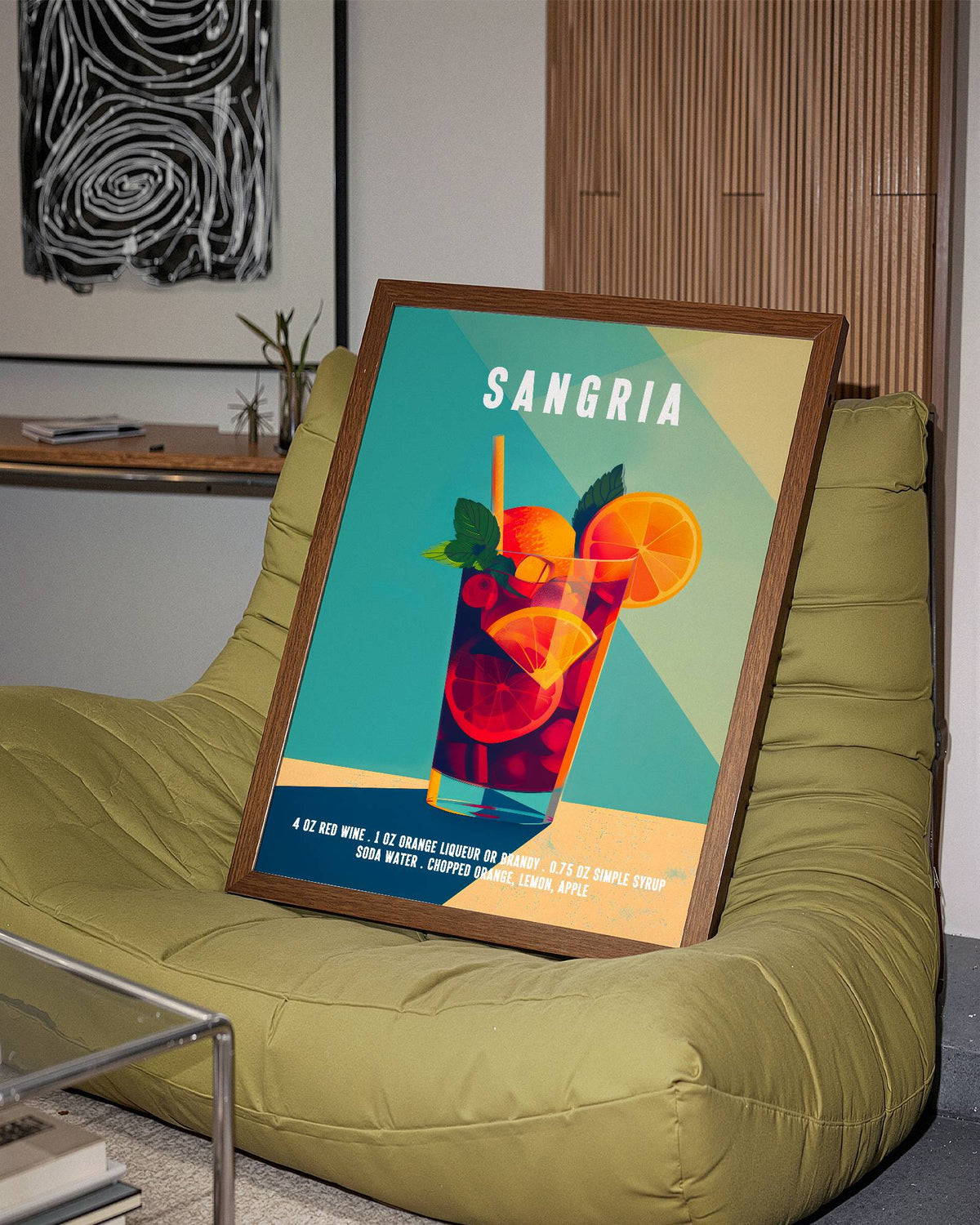 Sangria Cocktail Print