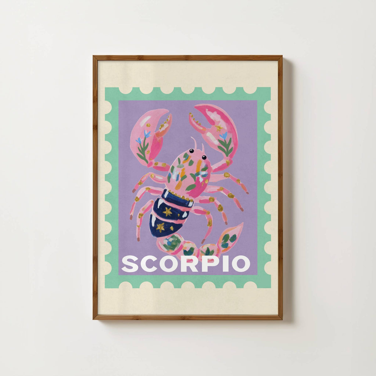 Scorpio Zodiac Print
