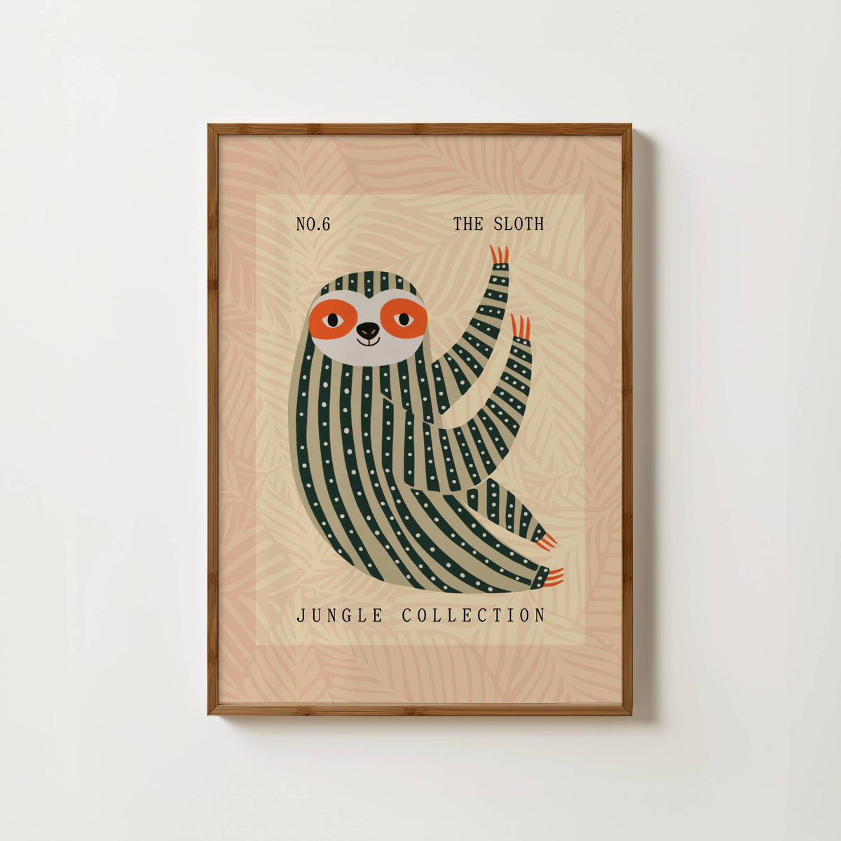 The Sloth Nursery Print