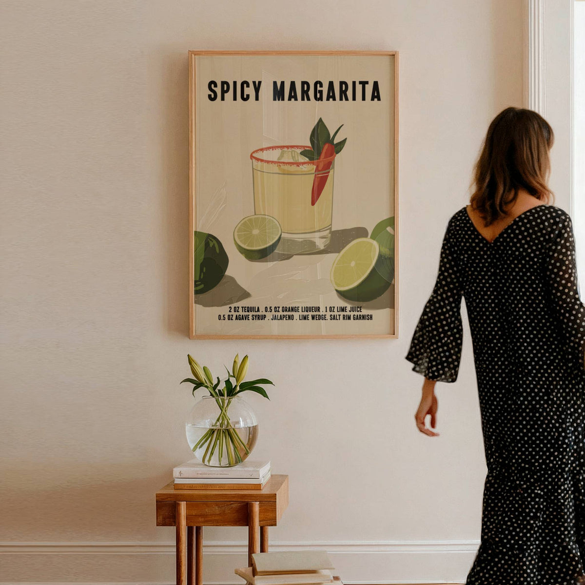 Spicy Margarita Cocktail Print