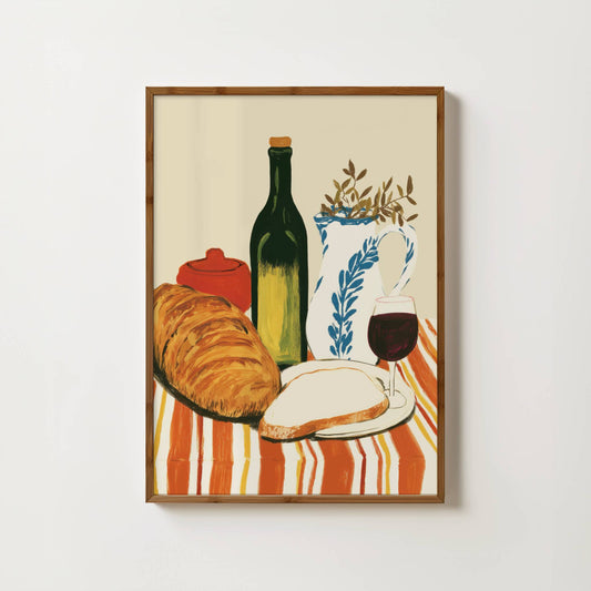 Tuscan Supper Print