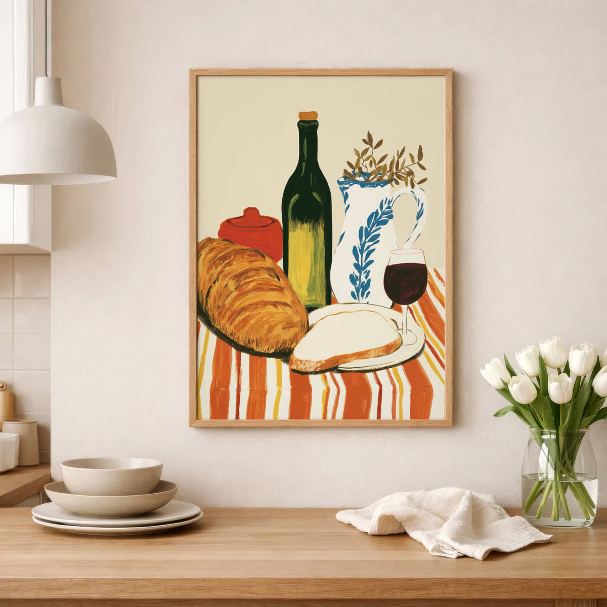 Tuscan Supper Print