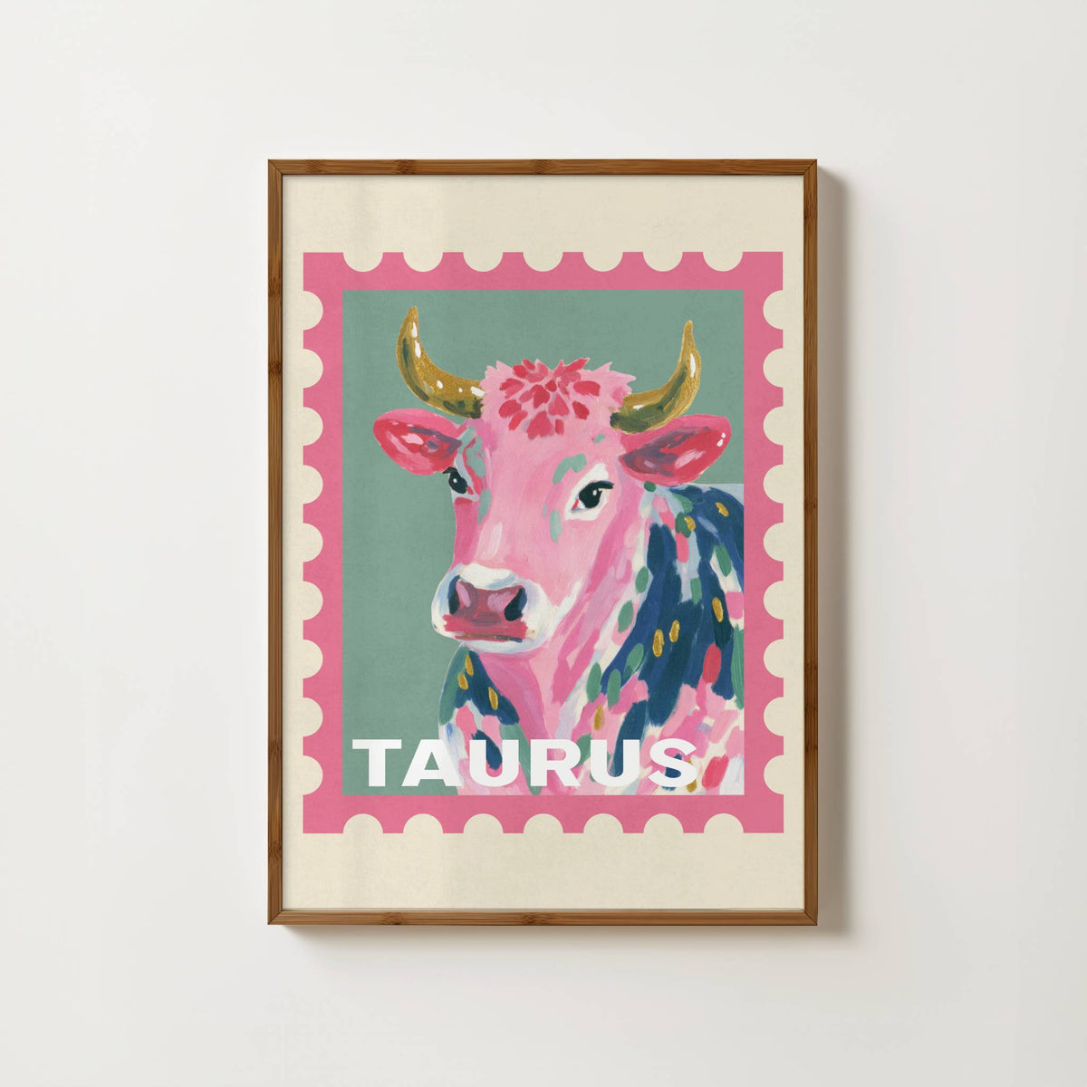Taurus Zodiac Print