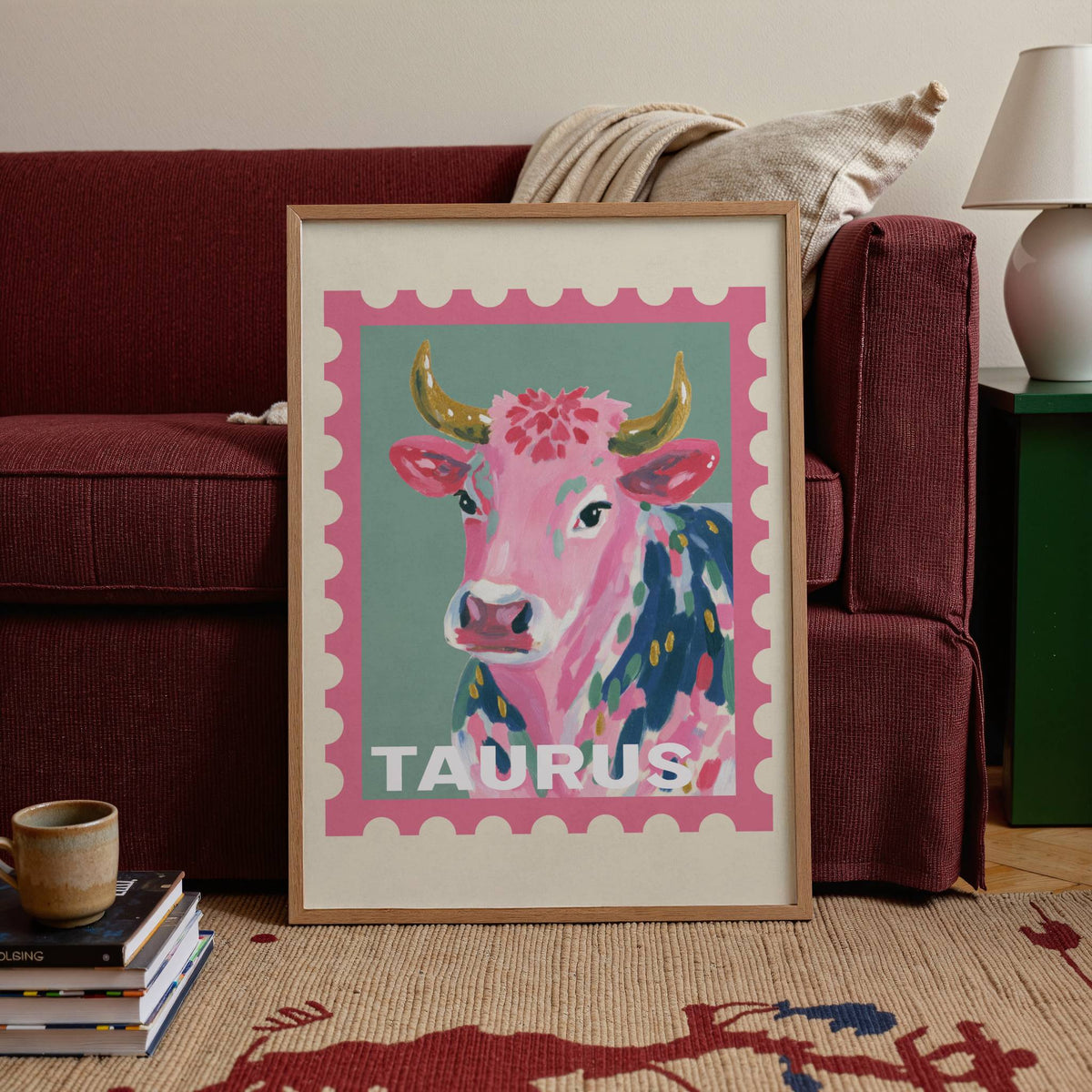 Taurus Zodiac Print