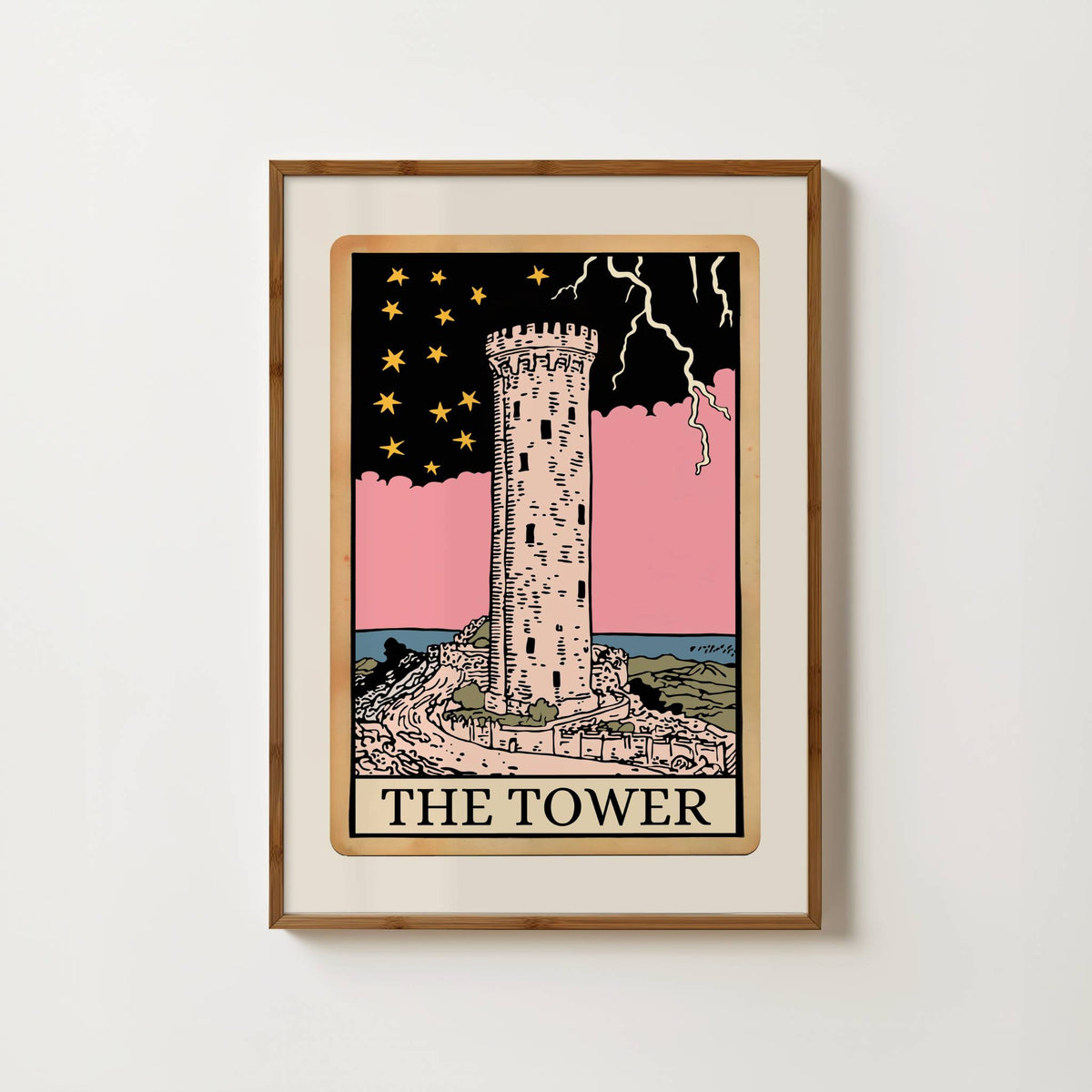 The Tower Tarot Card Print