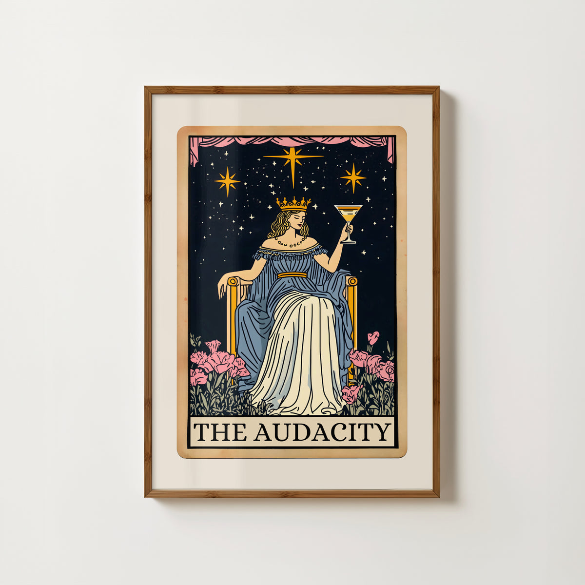 The Audacity Tarot Card Print