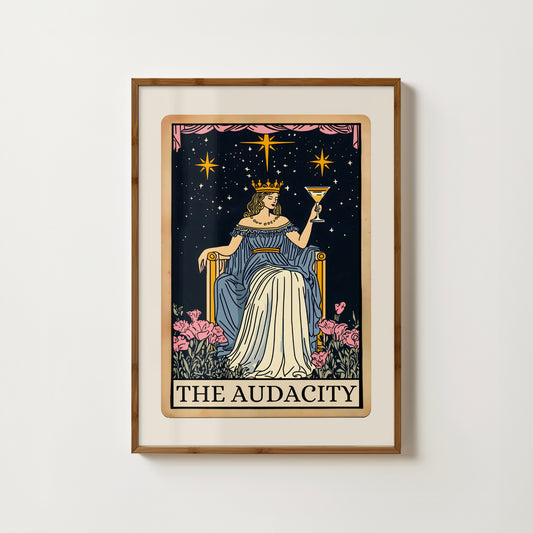 The Audacity Tarot Card Print
