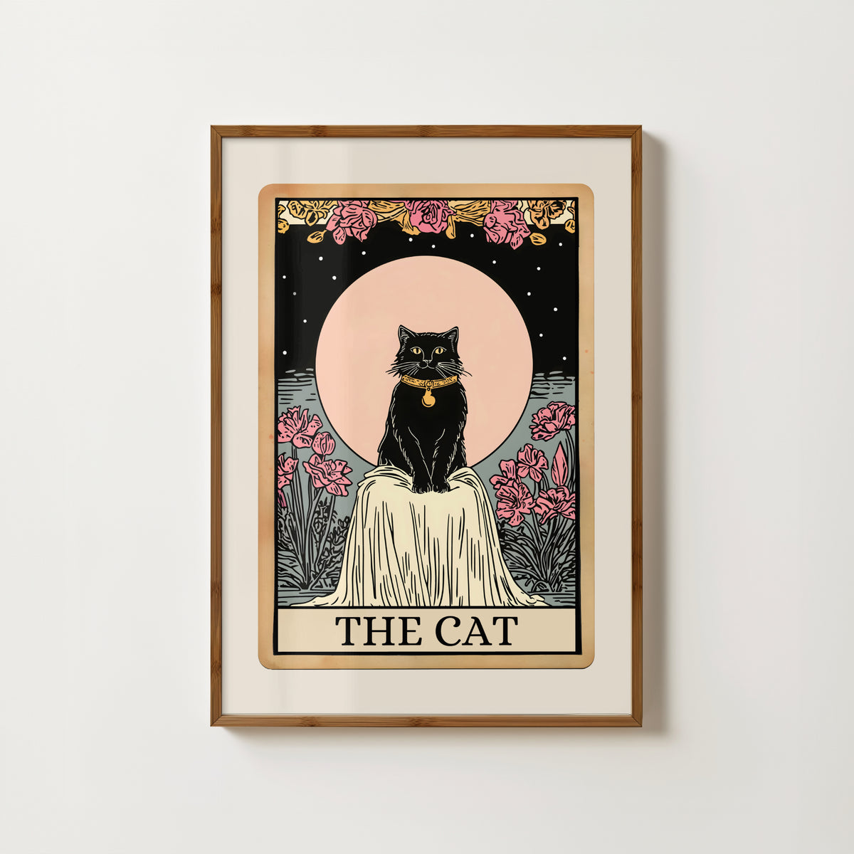 The Cat Tarot Card Print