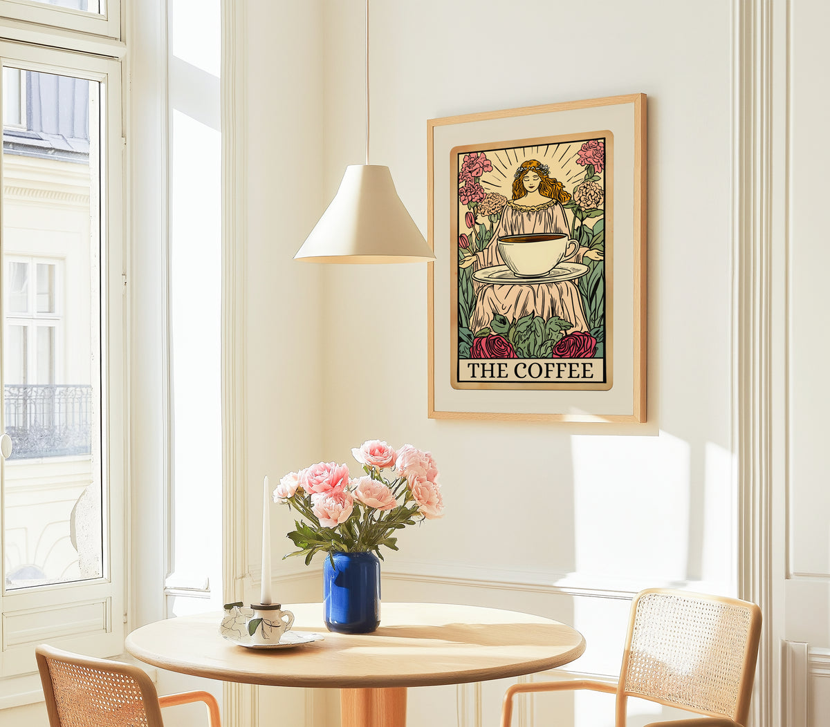 The Coffee Tarot Card Print