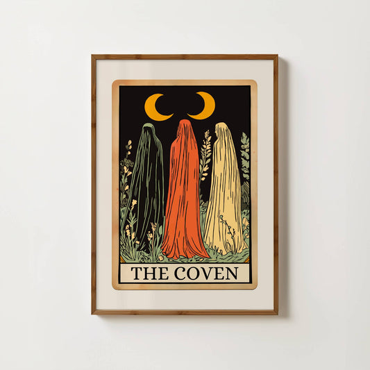 The Coven Tarot Card Print