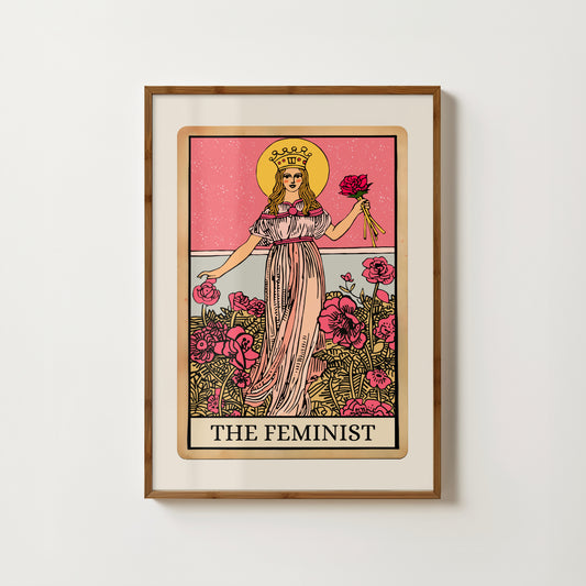 The Feminist Tarot Card Print