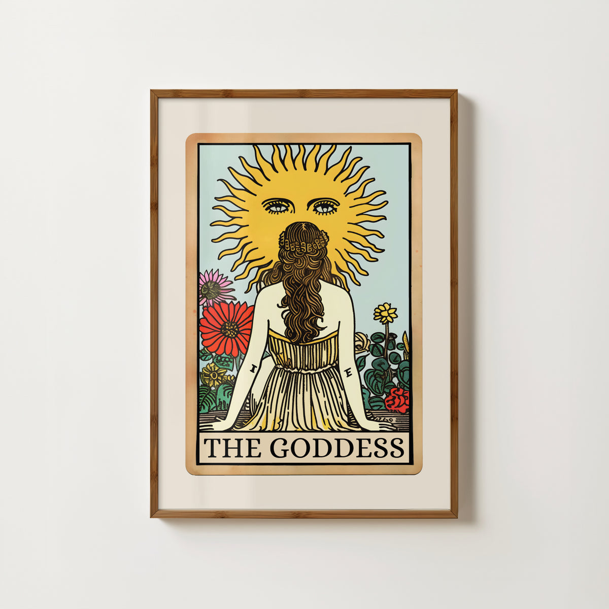 The Goddess Tarot Card Print