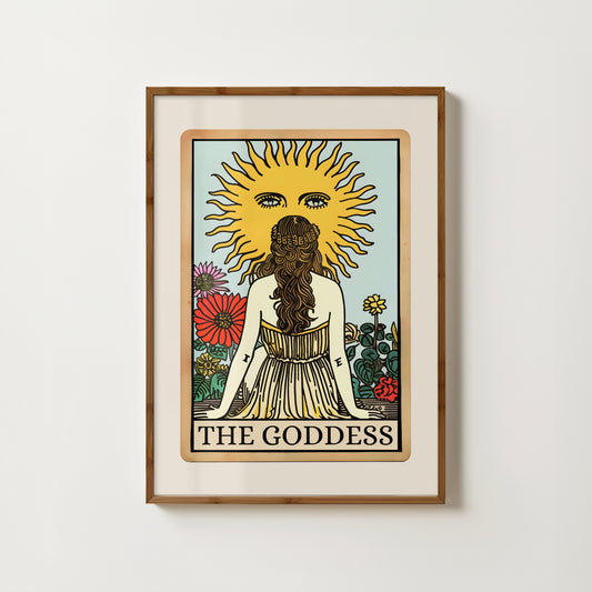 The Goddess Tarot Card Print