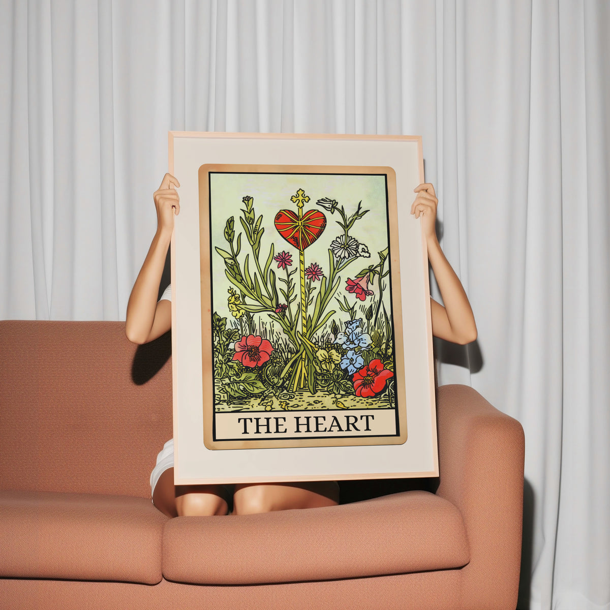 The Heart Tarot Card Print