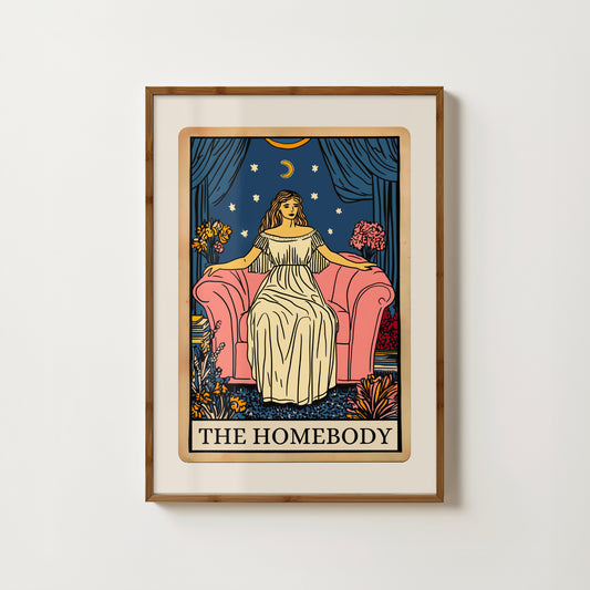 The Homebody Tarot Card Print