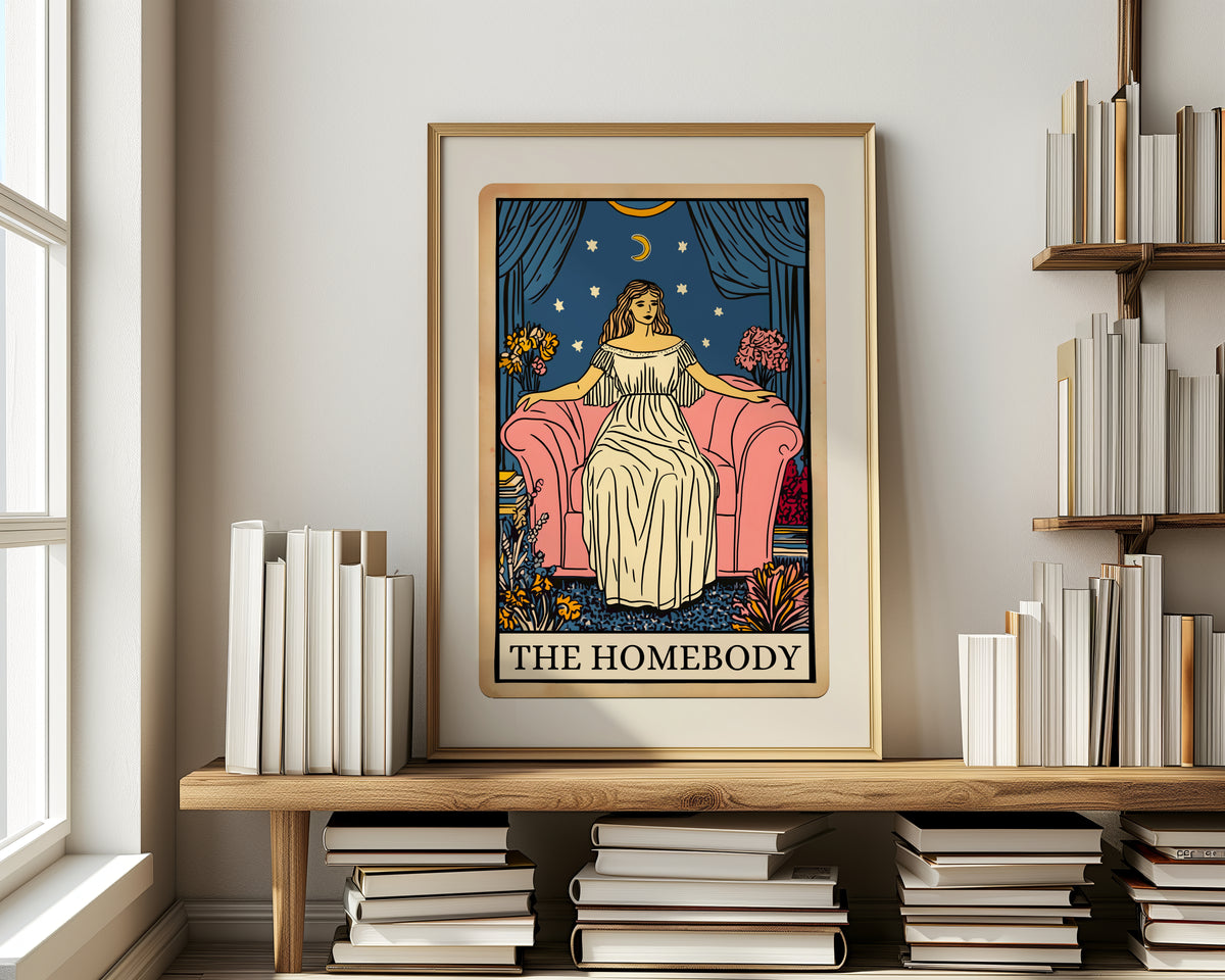 The Homebody Tarot Card Print