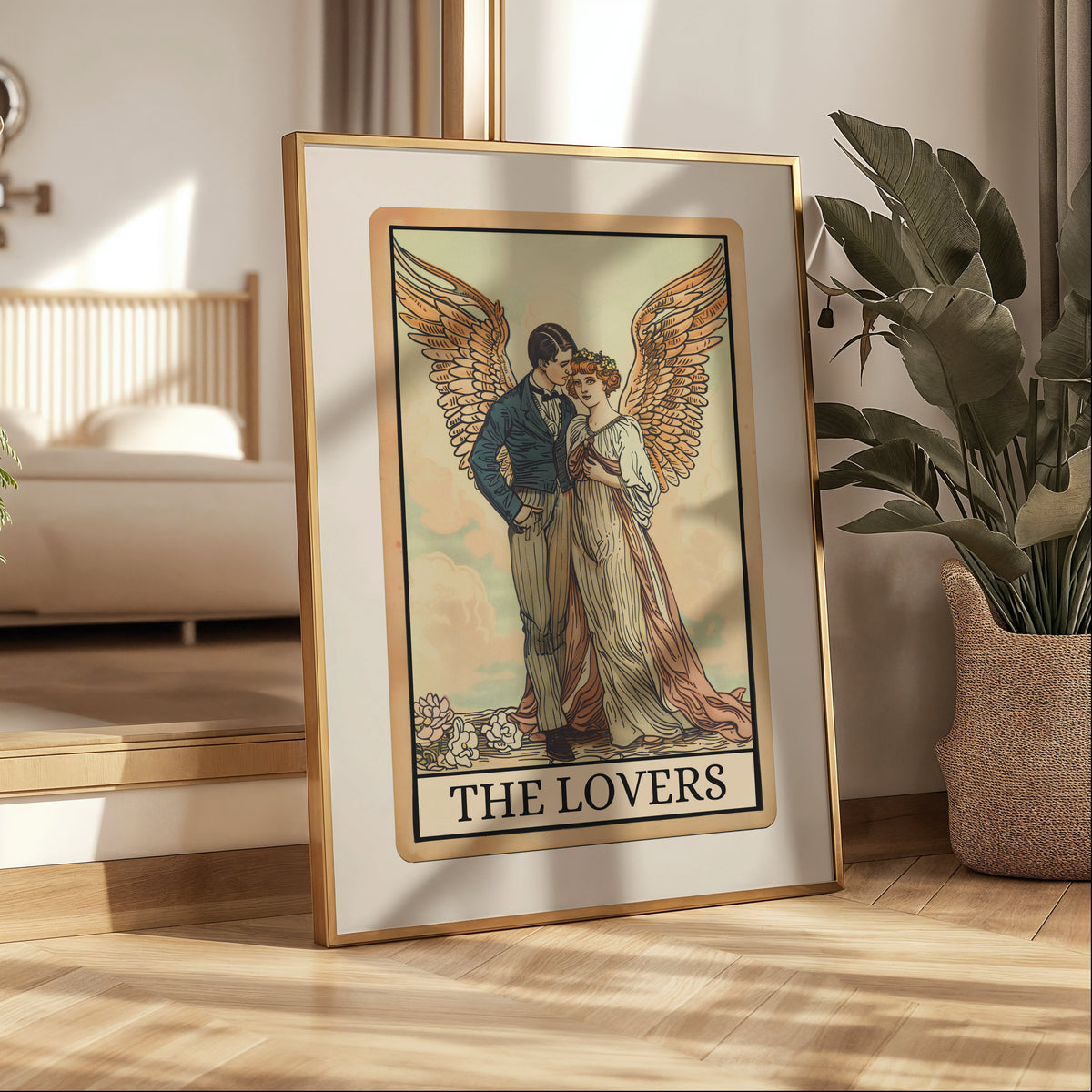 The Lovers Tarot Card Print