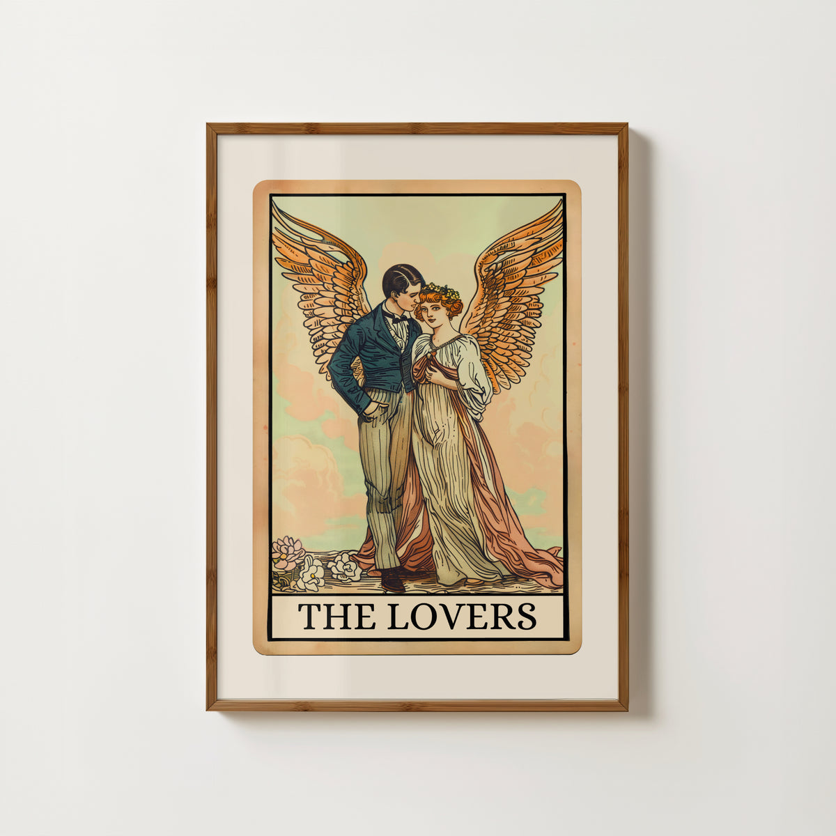 The Lovers Tarot Card Print