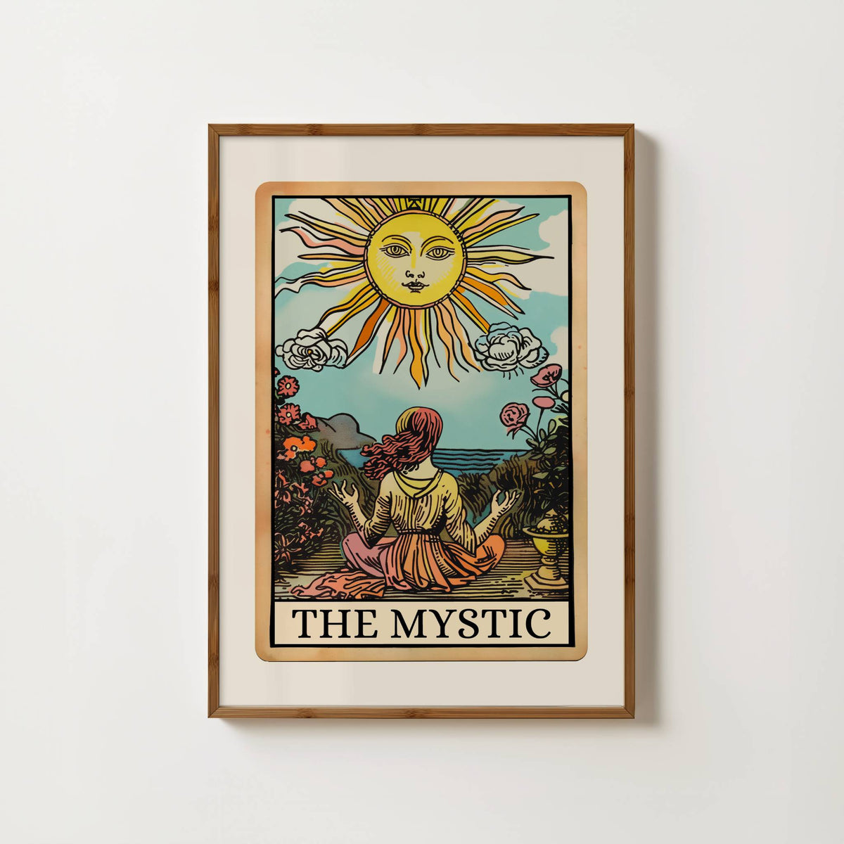 The Mystic Tarot Card Print