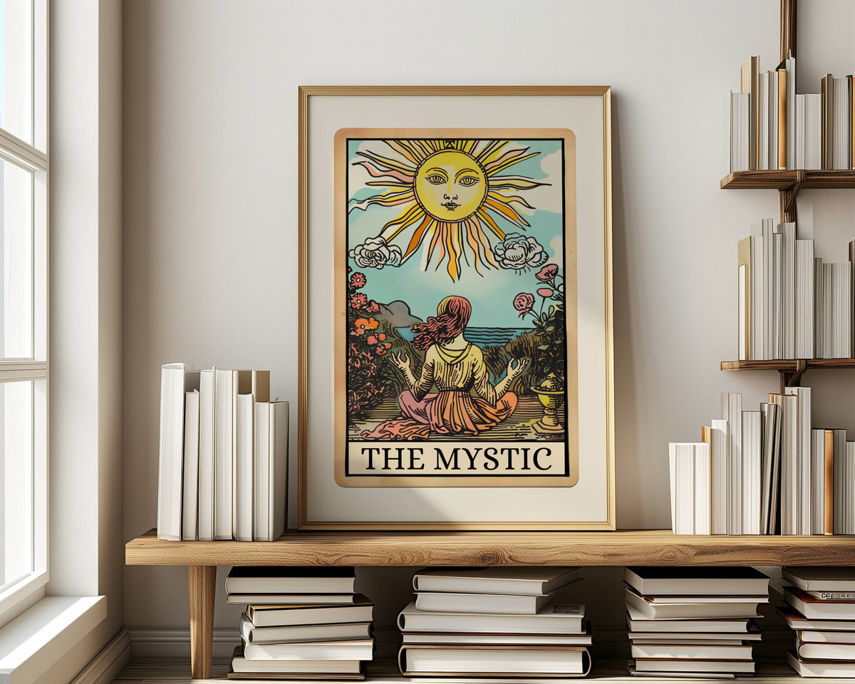 The Mystic Tarot Card Print