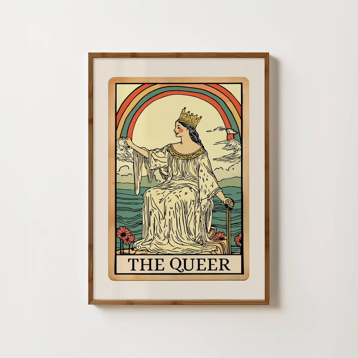 The Queer Tarot Card Print