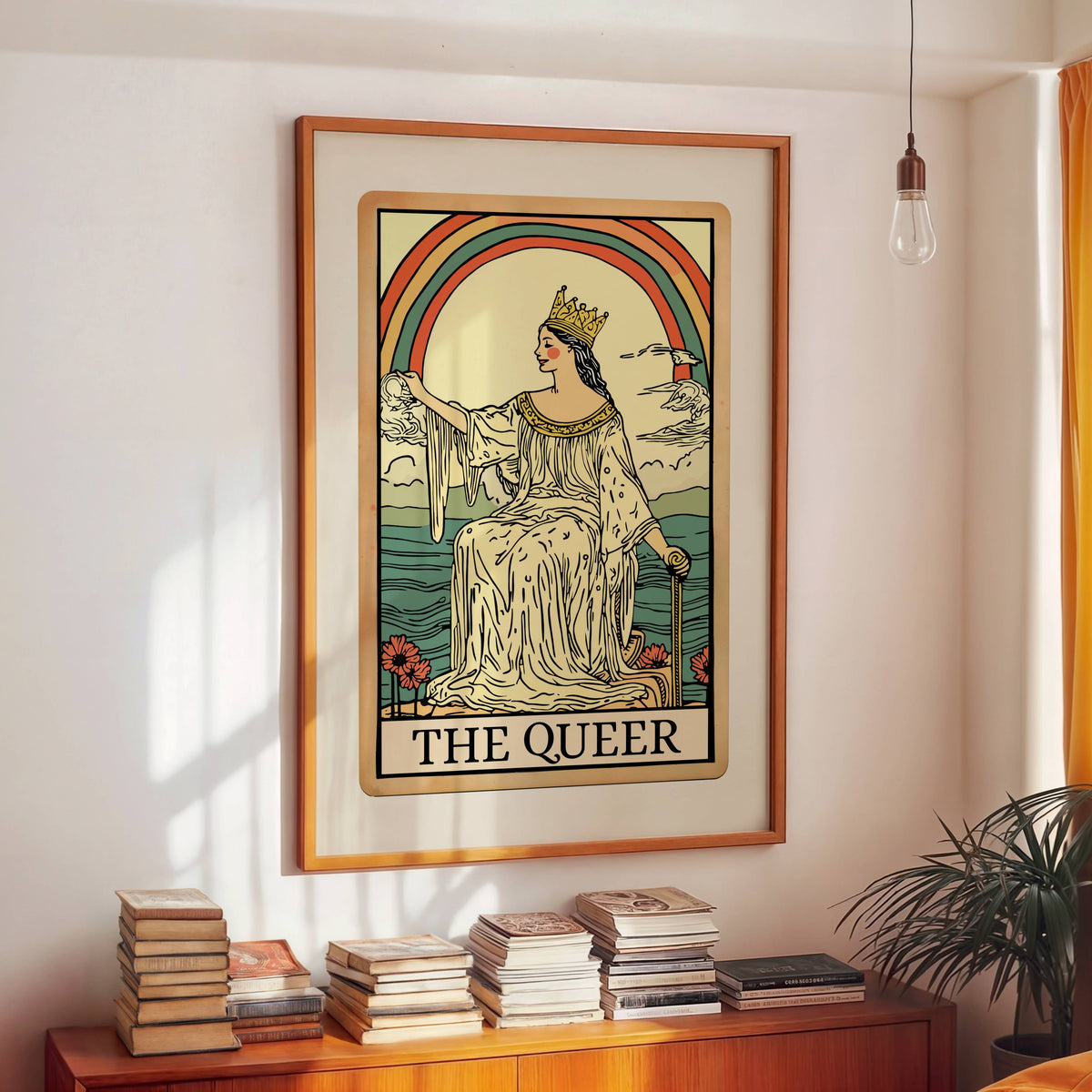 The Queer Tarot Card Print