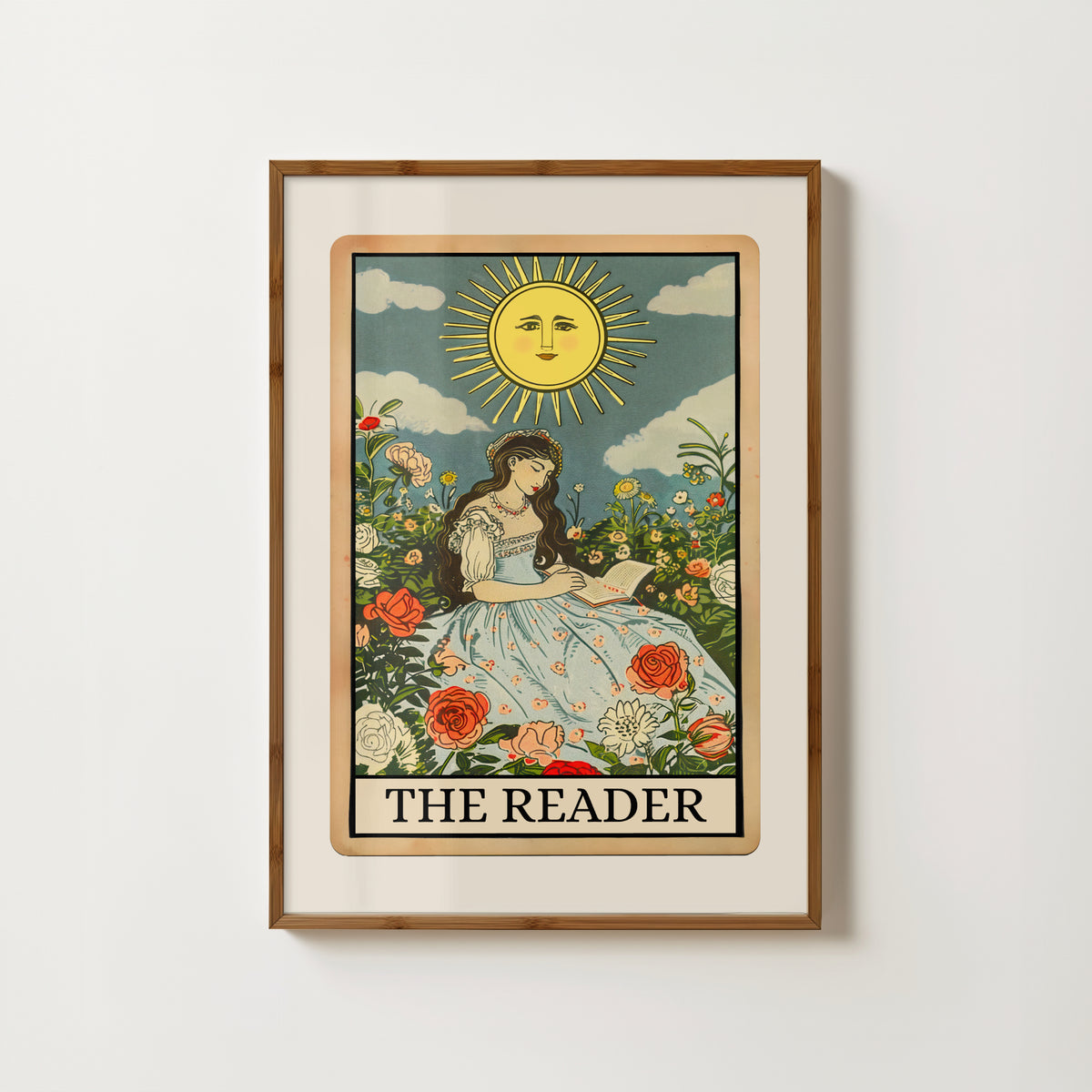 The Reader Tarot Card Print