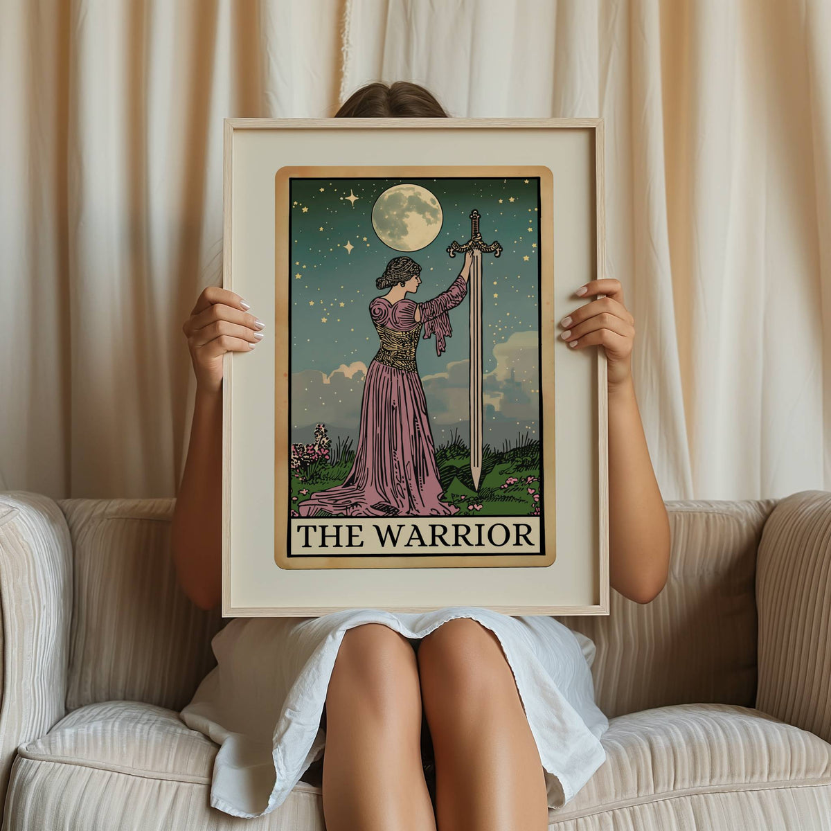 The Warrior Tarot Card Print