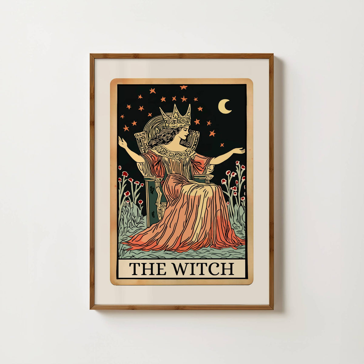 The Witch Tarot Card Print