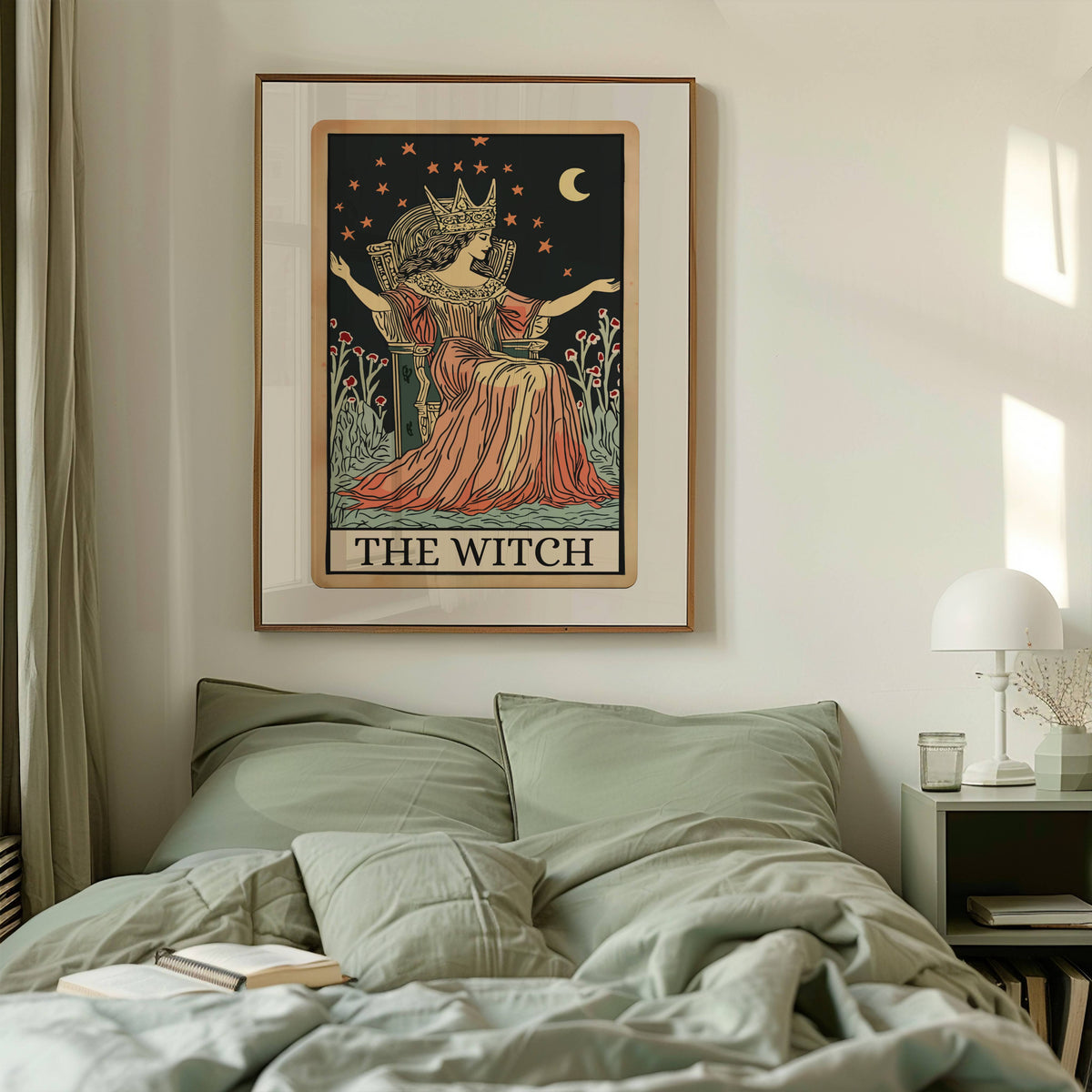 The Witch Tarot Card Print