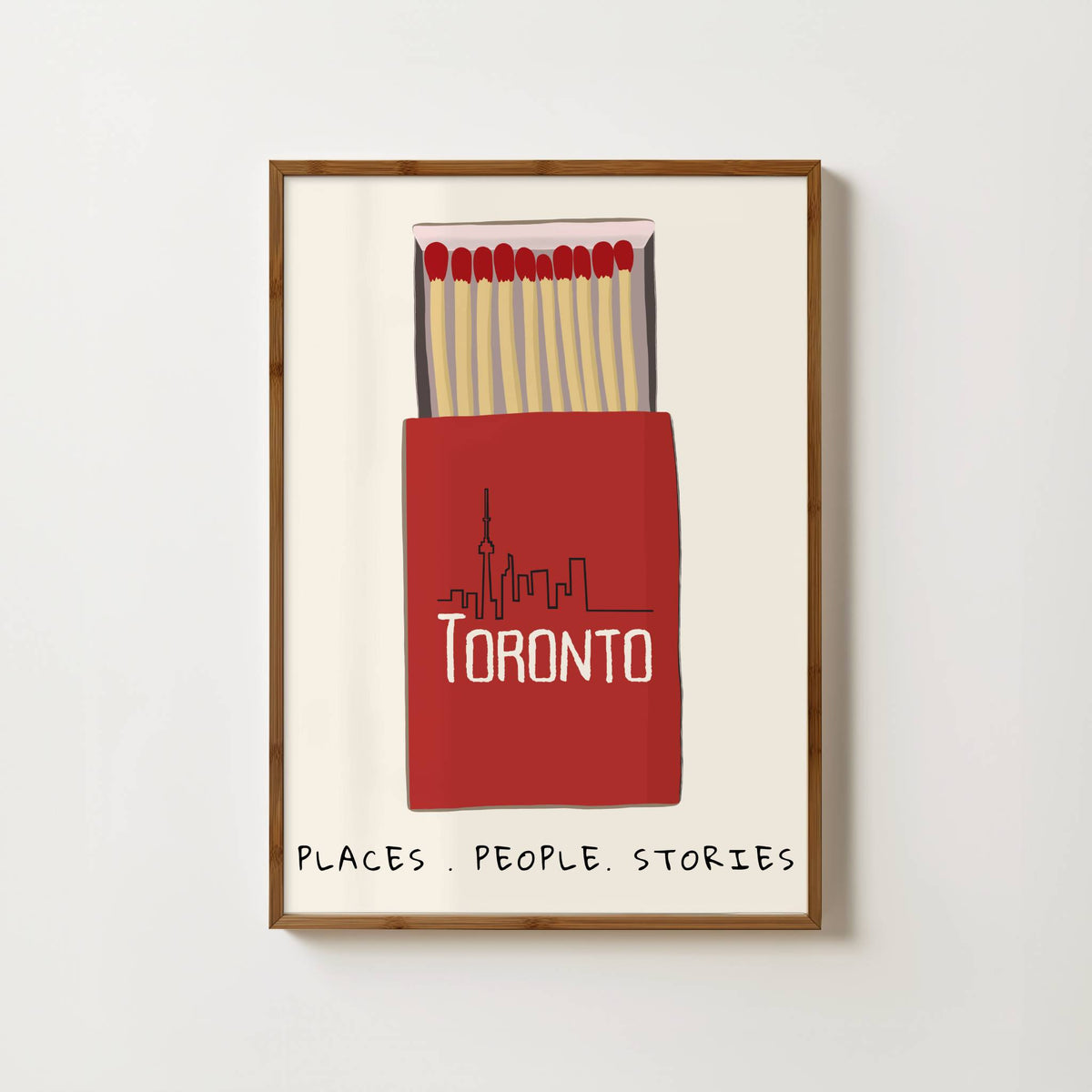 Toronto Matchbox Print