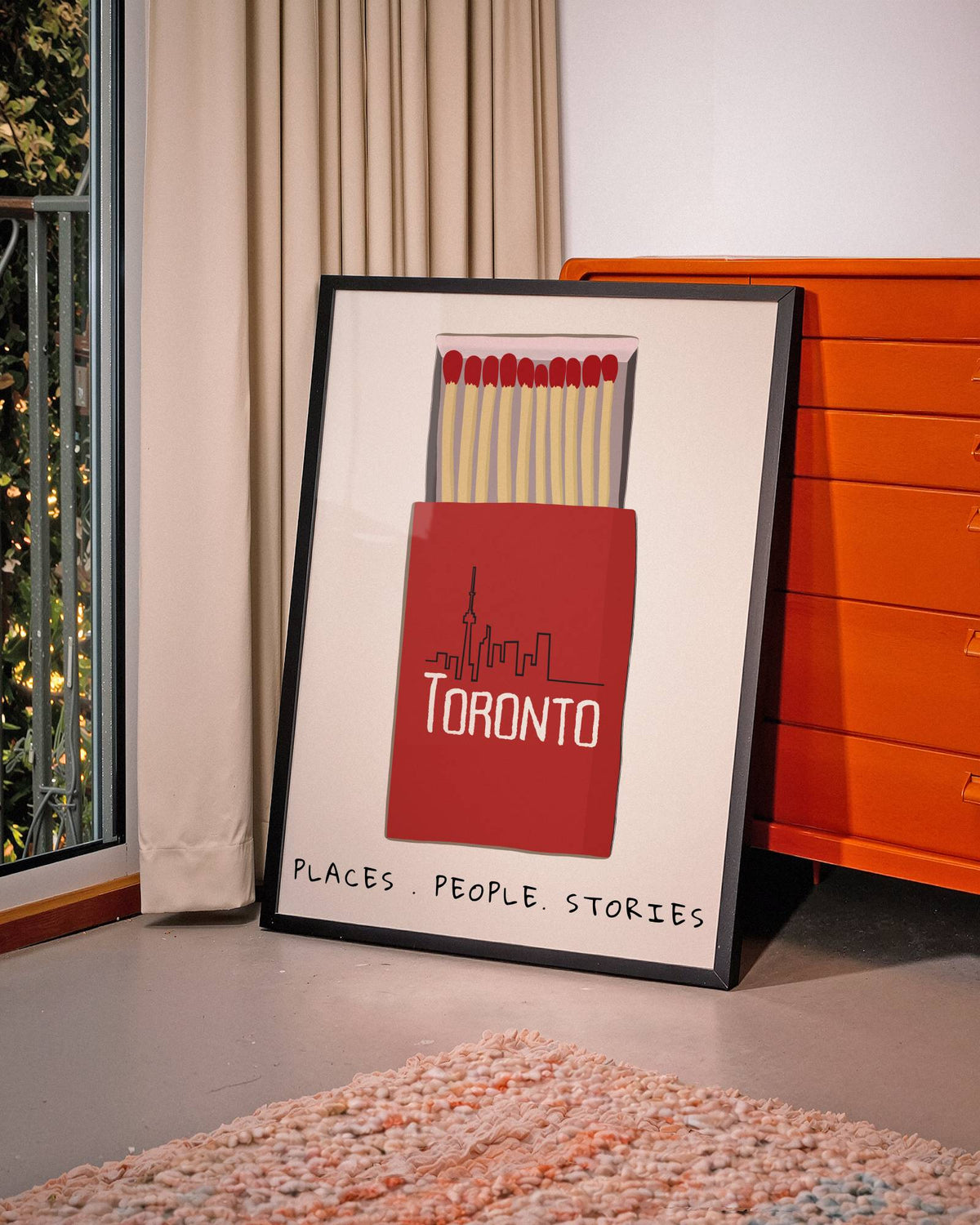 Toronto Matchbox Print