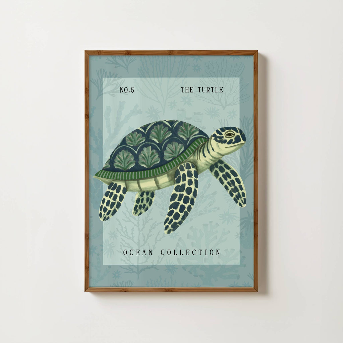 The Turtle Nursery Print