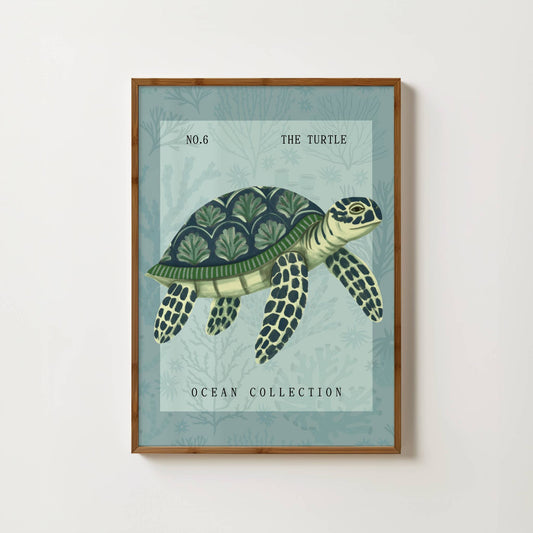 The Turtle Nursery Print