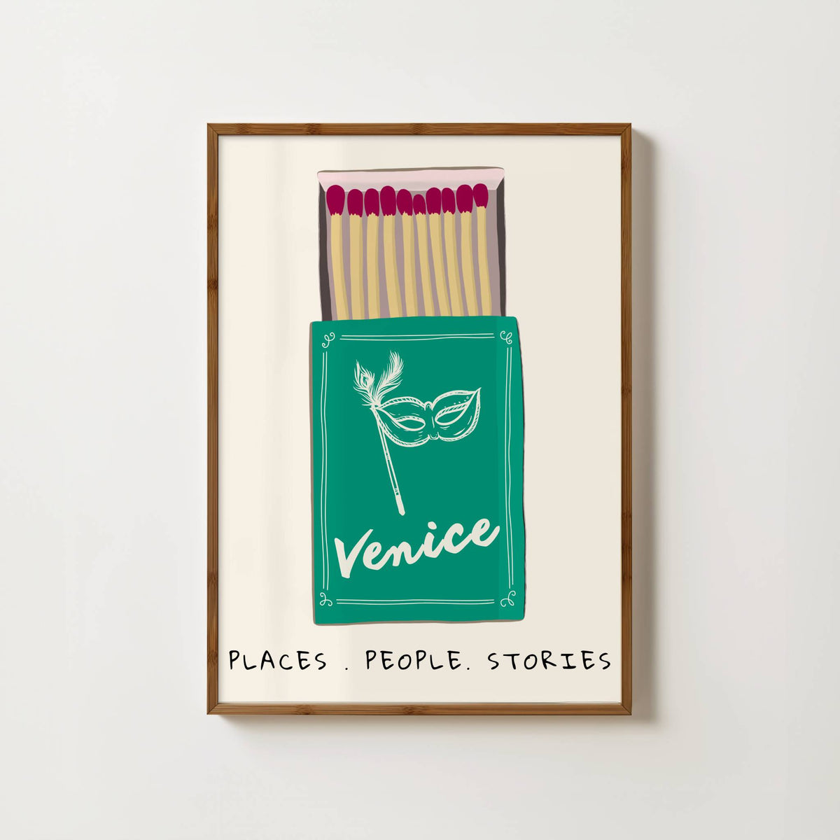 Venice Matchbox Print