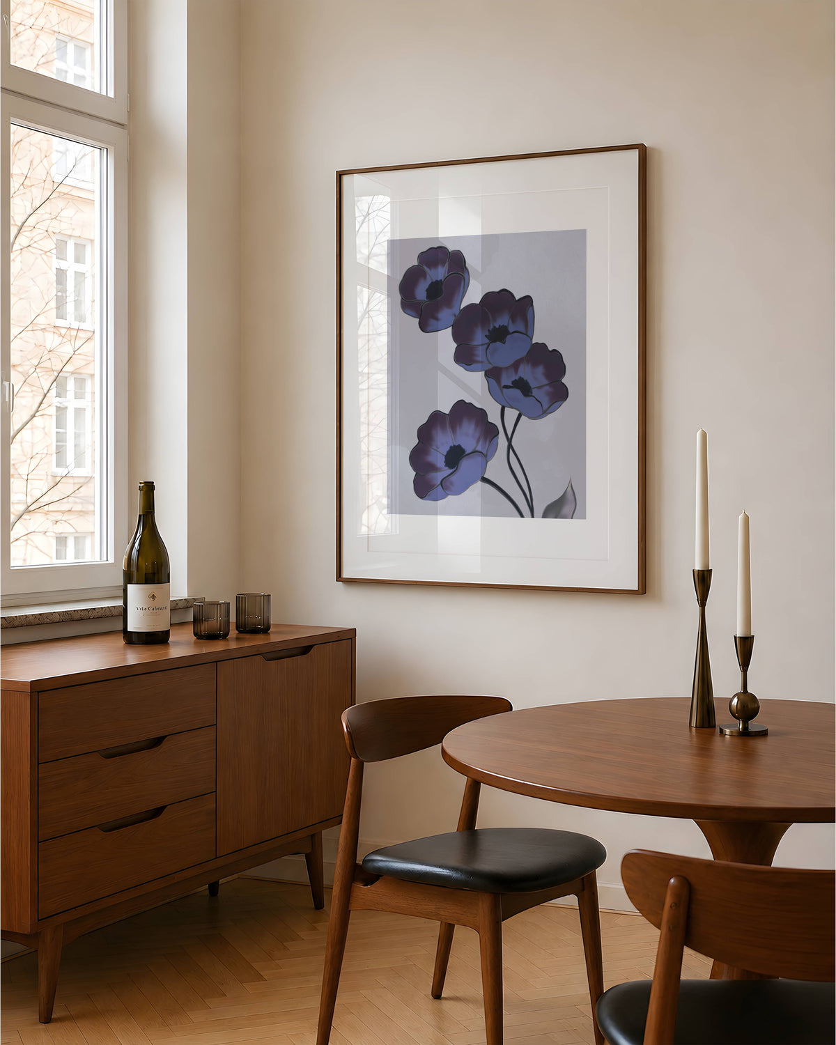 Night Reverie Floral Print