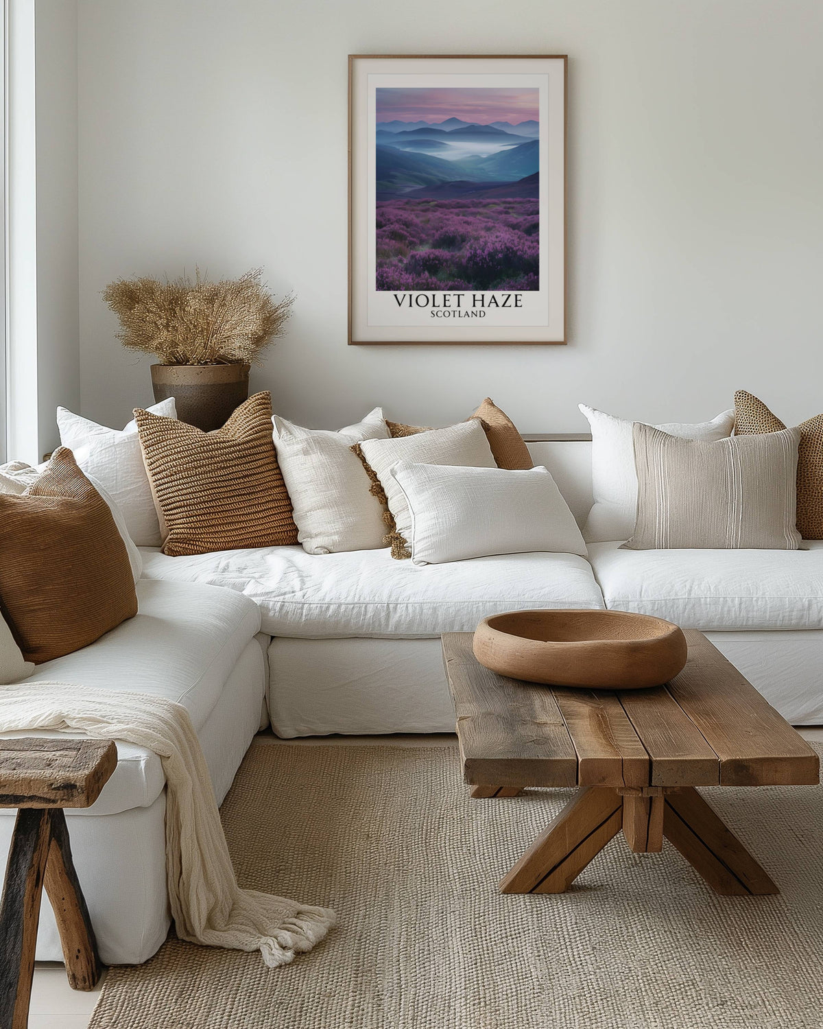 Violet Haze Scotland Print