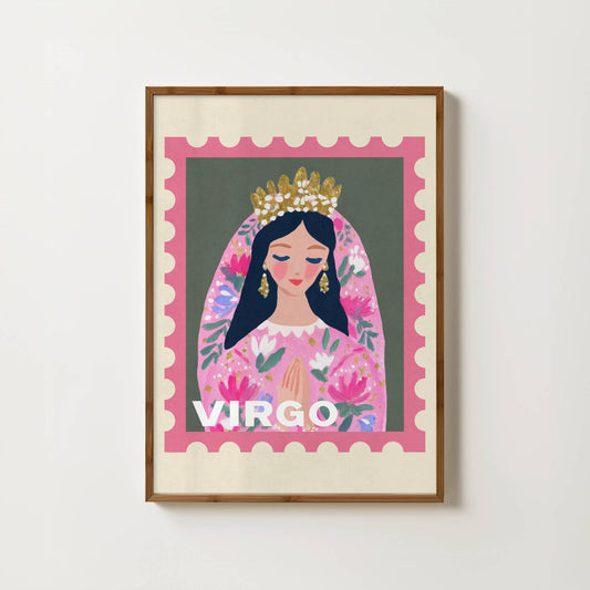 Virgo Zodiac Print