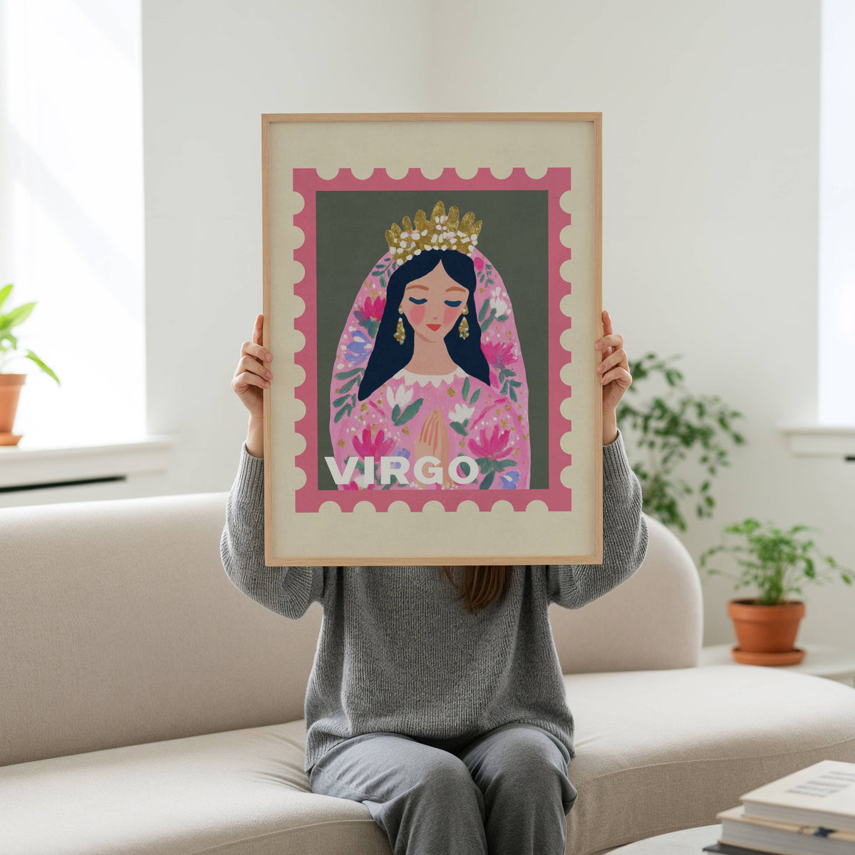 Virgo Zodiac Print