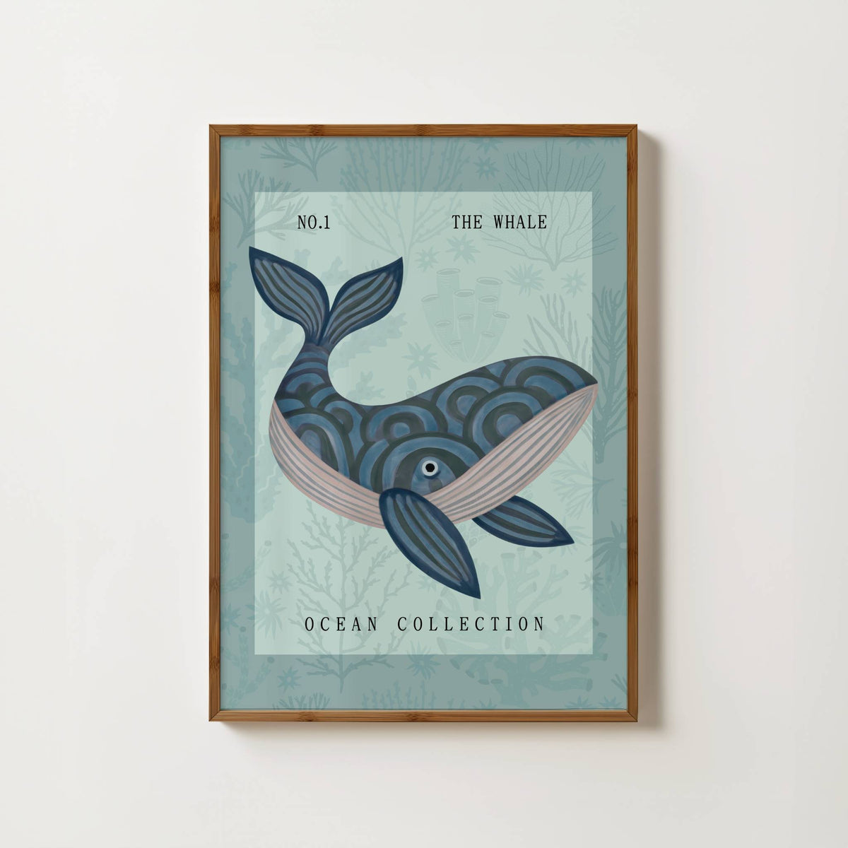 The Whale Nursery Print
