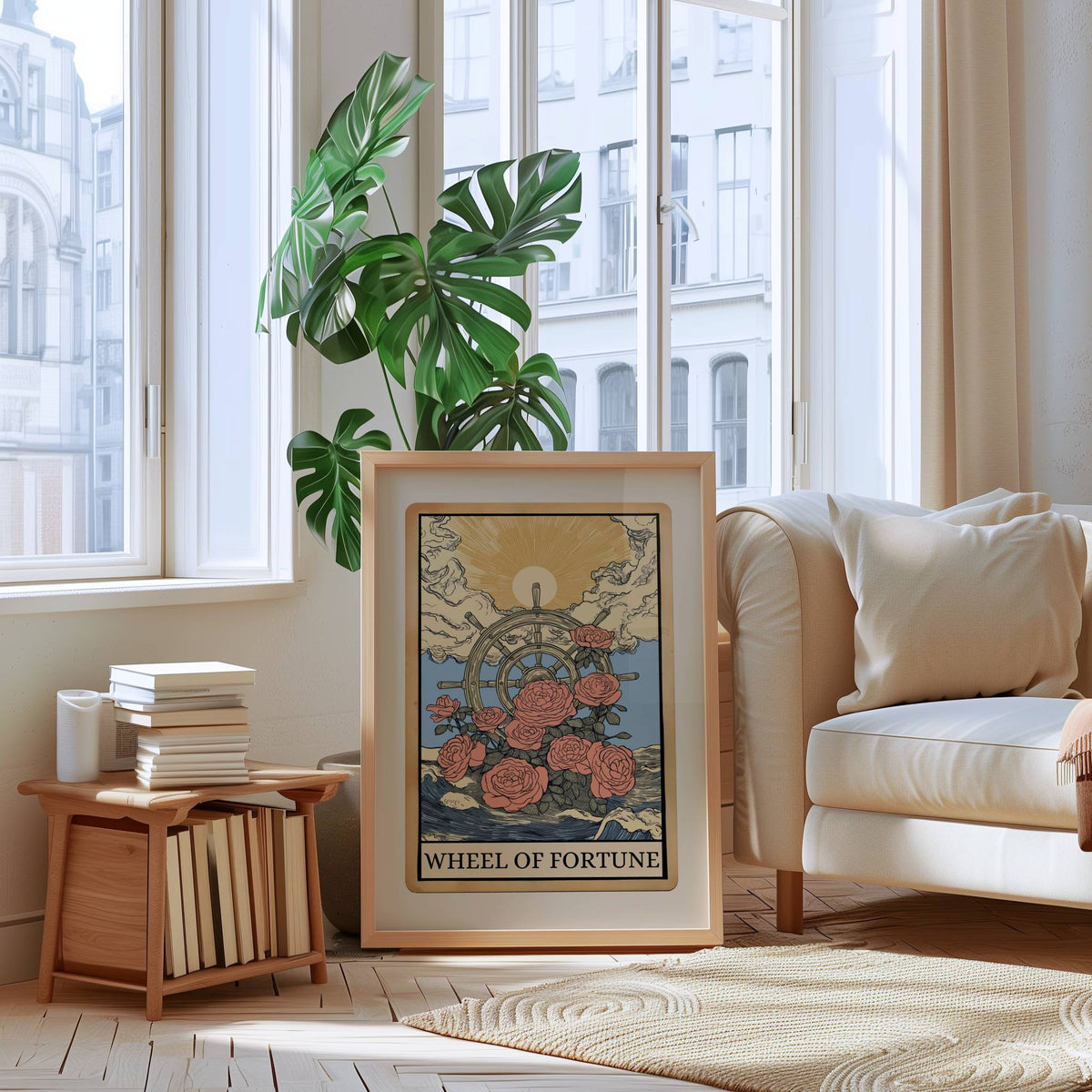 Wheel Of Fortune Tarot Card Print