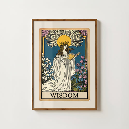 Wisdom Tarot Card Print
