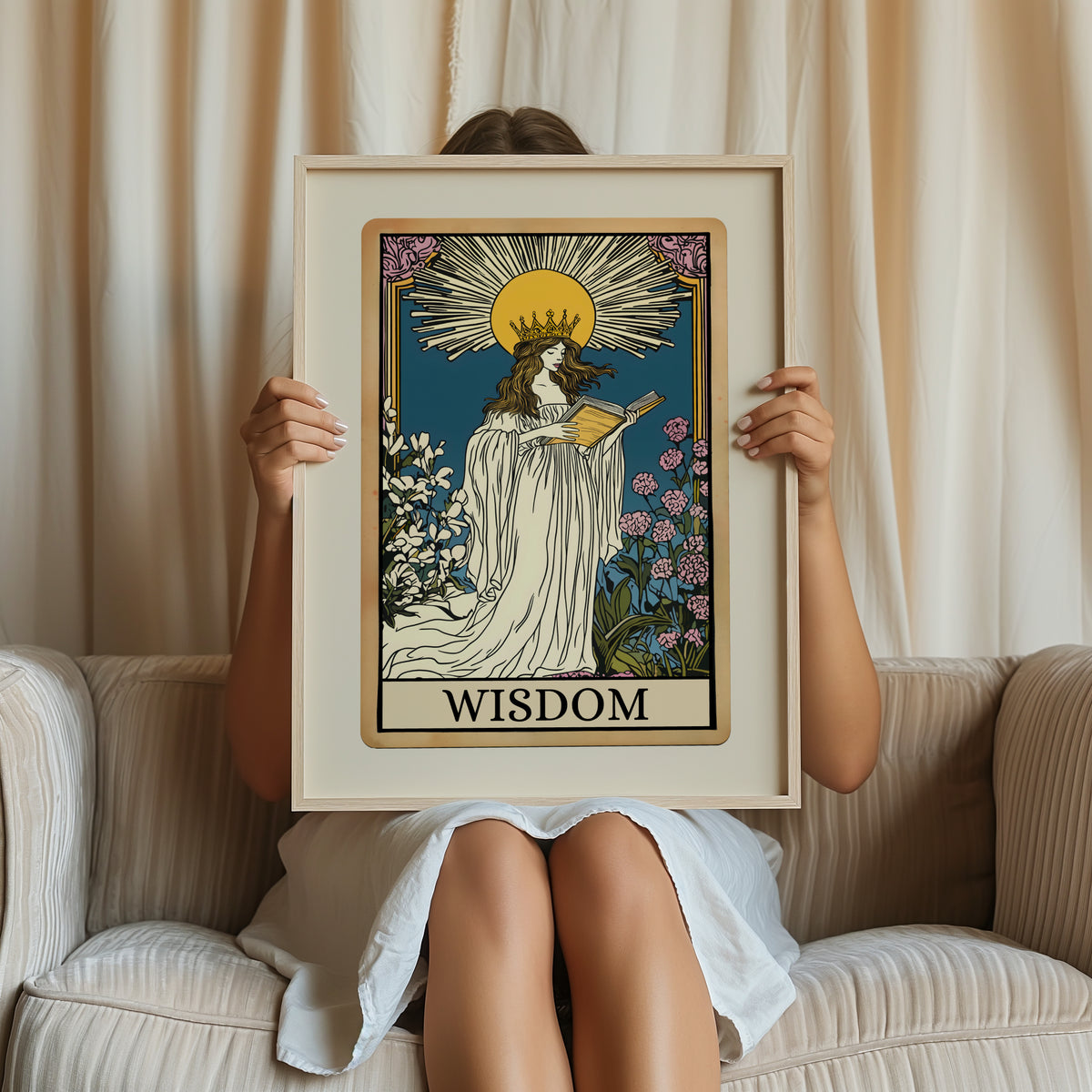 Wisdom Tarot Card Print