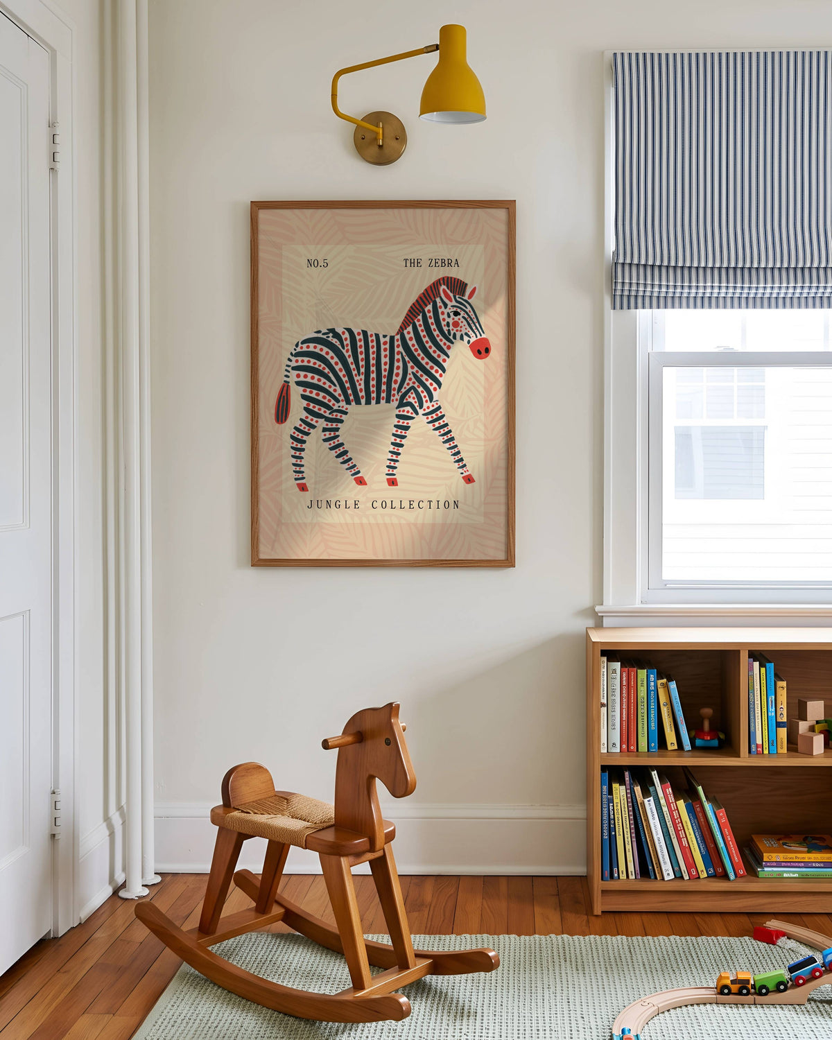 The Zebra Nursery Print