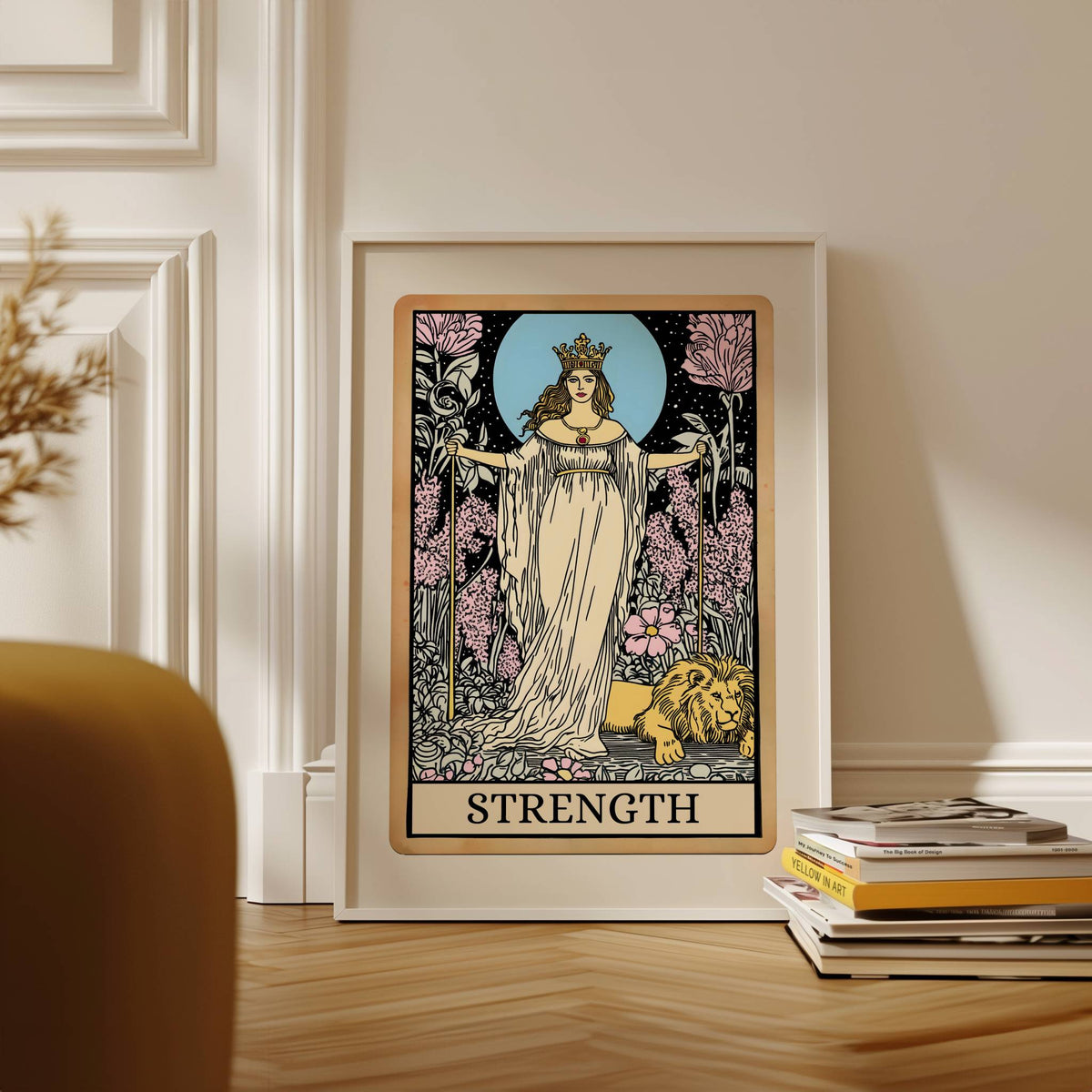 Strength Tarot Card Print
